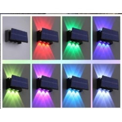 Extrastar LED Solar 4 Way Wall Lamp