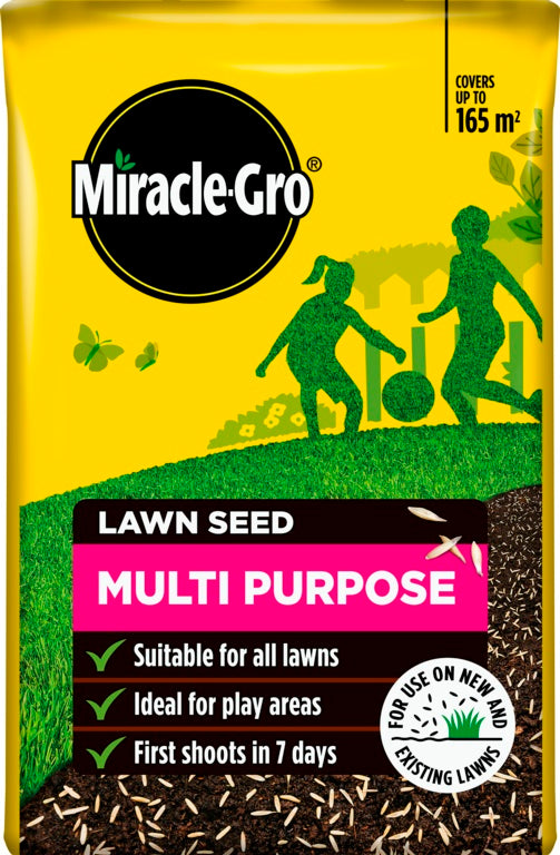 Miracle-Gro® Multi Purpose Lawn Seed 165m2