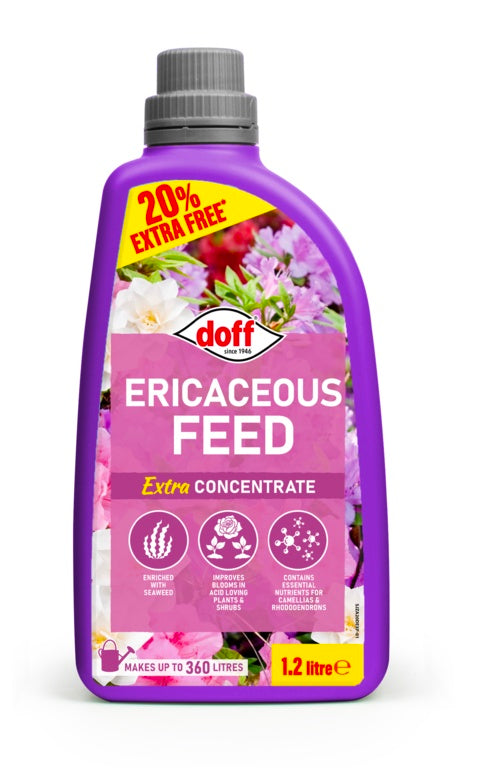 Doff Azalea Camillia & Rhodedendron Feed Concentrate 1.2L Extra Fill