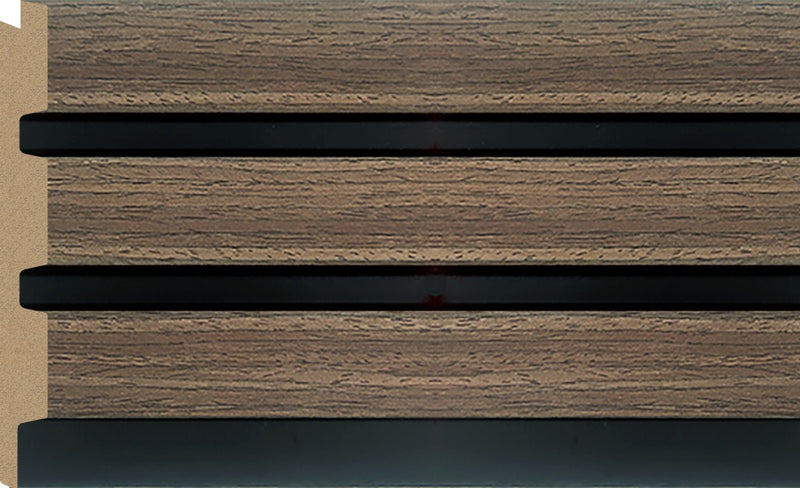 Bosco 3D Panel LH Trim 2.6m Walnut