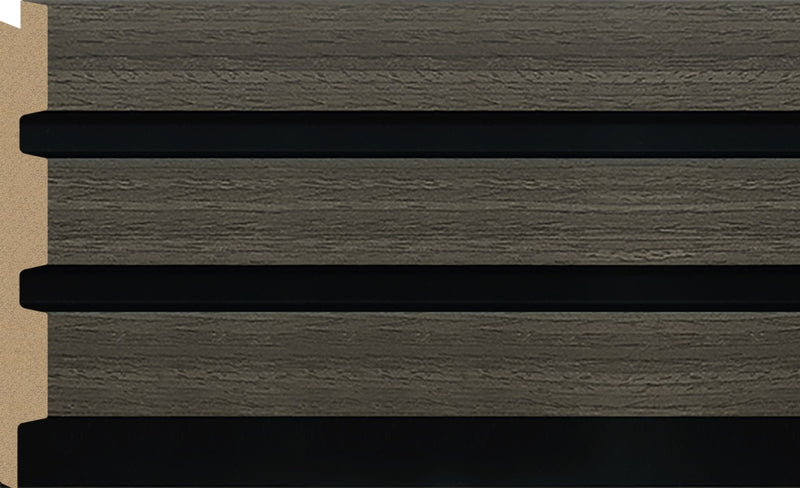 Bosco 3D Panel RH Trim 2.6m Grey Oak