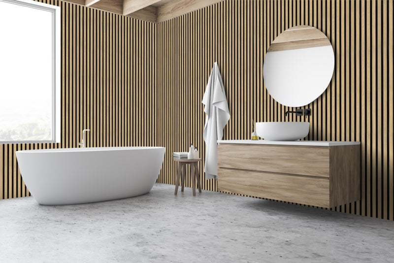 Bosco 3D Panel LH Trim 2.6m Natural Oak