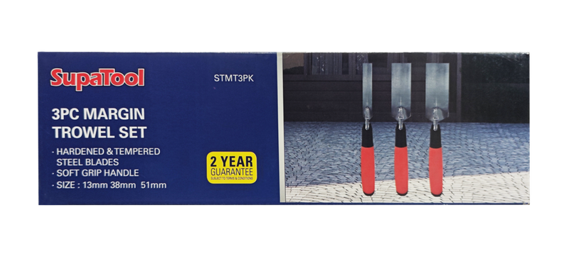 SupaTool Margin Trowel Set 3pce 3 Piece