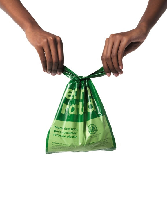 Earth Rated 120 Easy Tie Handle Poop Bags Lavender