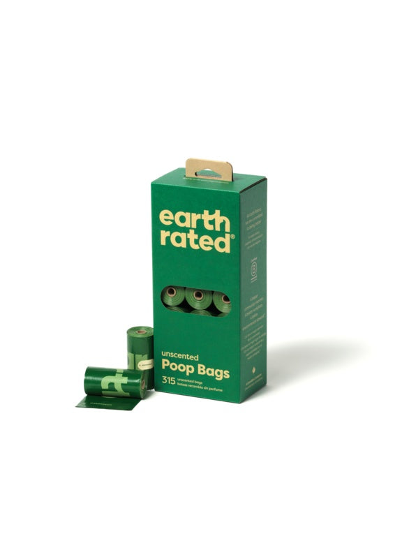 Earth Rated 315 Poop Bags 21 Rolls Unscented