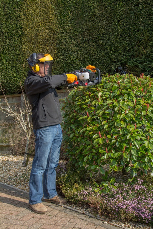 Webb 26cc Petrol Hedge Trimmer Double Sided 58cm
