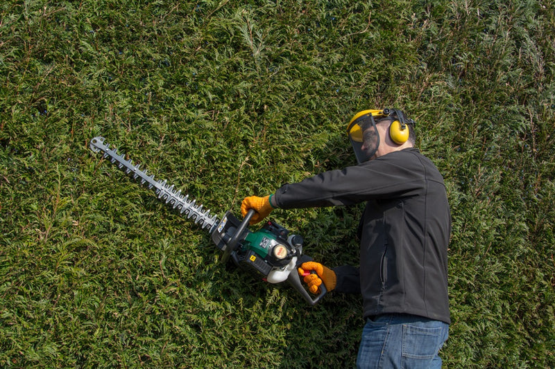 Webb 26cc Petrol Hedge Trimmer Double Sided 58cm