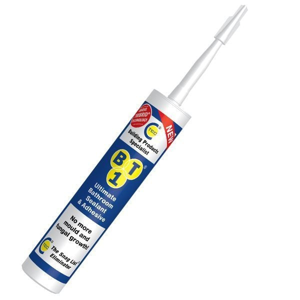 C-Tec BT1 Multi Purpose Bathroom Sealant & Adhesive 290ml