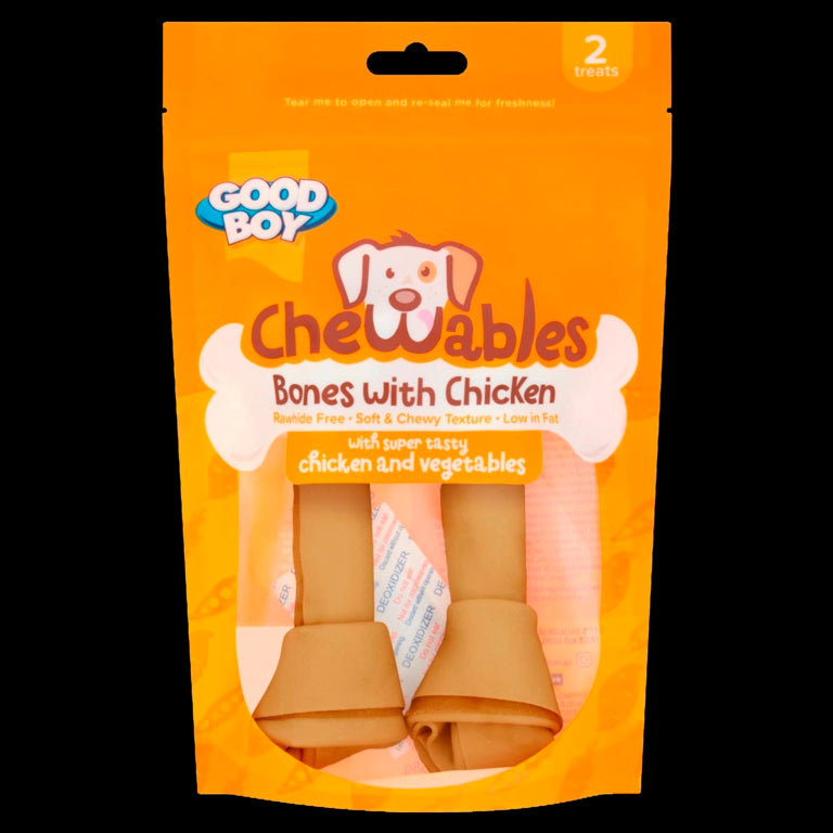 Good Boy Chewables Chicken & Veg Bones 158g