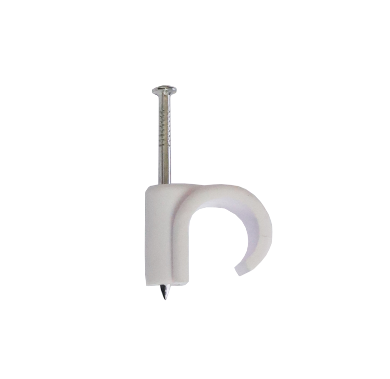 Securplumb Pipe Clips Nail In 22mm Pack 5