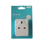 Securlec 3w Plug In Adapter Fused White 13amp