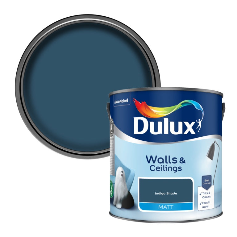 Dulux Matt 2.5L Indigo Shade