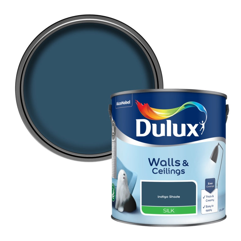 Dulux Silk 2.5L Indigo Shade