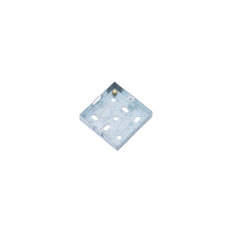 Securlec 1 Gang Metal Box 16mm