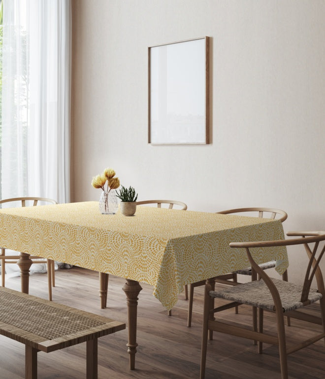 d-c-fix® Monte Carlo Tablecloth - Splash Citron 20m Roll x 140cm