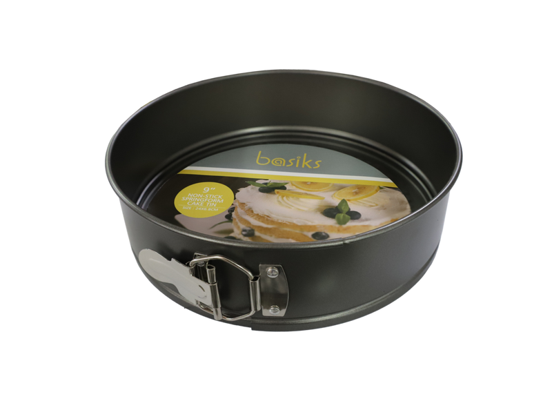 Basiks Non Stick Springform Cake Tin 9"