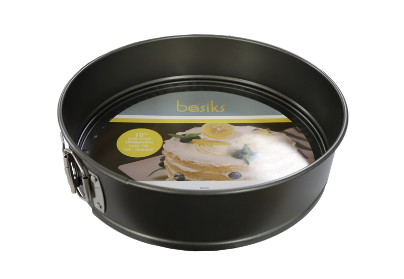 Basiks Non Stick Springform Cake Tin 10"