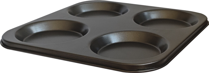 Basiks Yorkshire Pudding Tray 4 Cup