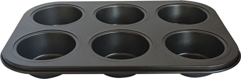 Basiks 6 Cup Muffin Pan