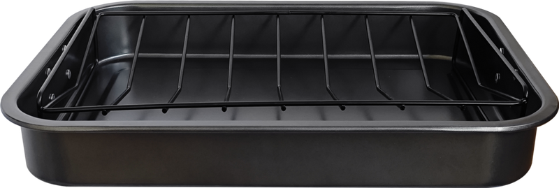Basiks Non Stick Roaster & Rack 13"