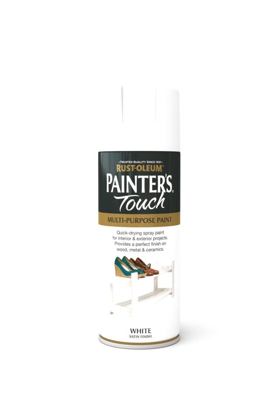 Rustoleum Painter's Touch Aerosol 400ml White Satin