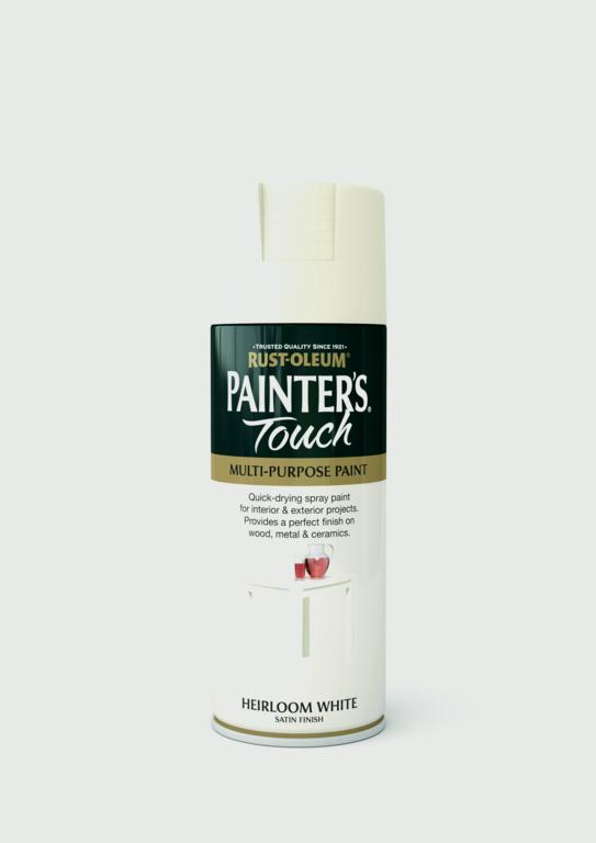 Rustoleum Painter's Touch Aerosol 400ml Heirloom White Satin