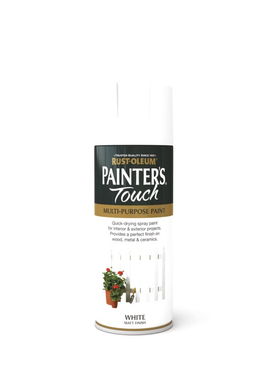 Rustoleum Painter's Touch Aerosol 400ml White Matt