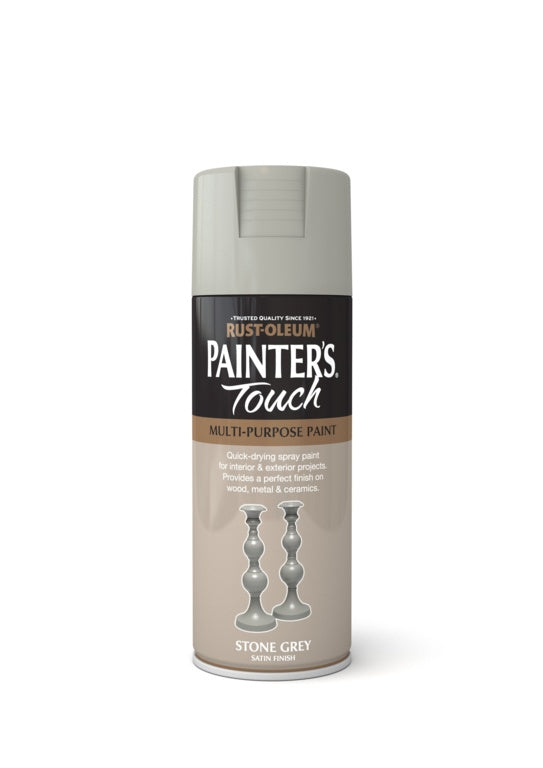 Rustoleum Painter's Touch Aerosol 400ml Stone Grey Satin
