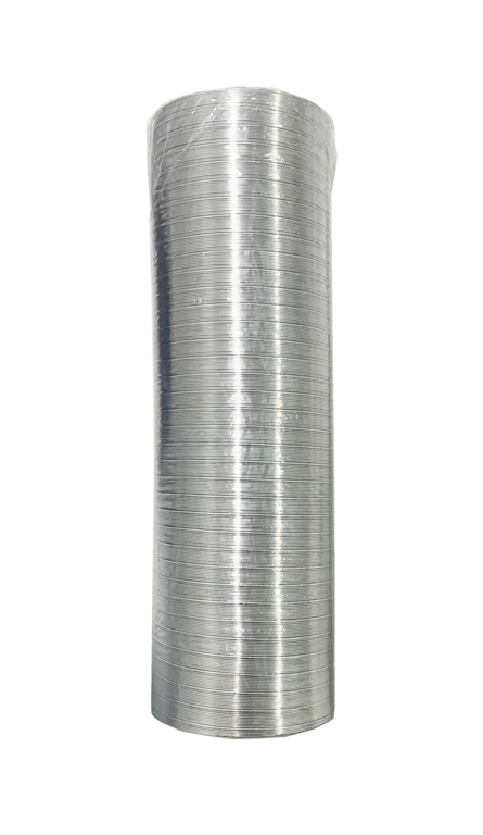 Securlec Aluminium Rigid Ducting 1.5m x 100mm 4"