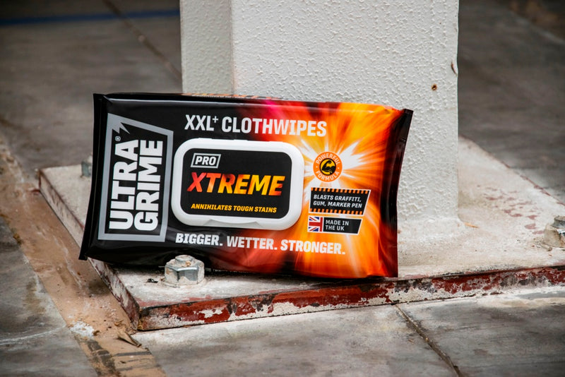 Ultragrime Pro Xtreme XXL Clothwipes Pack 40
