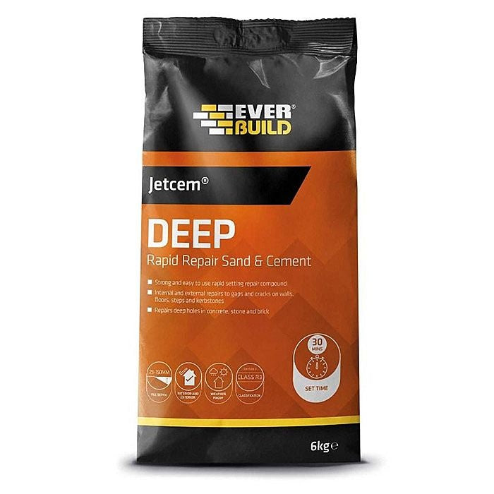 Everbuild Jetcem Rapid Set Cement Deep 2kg