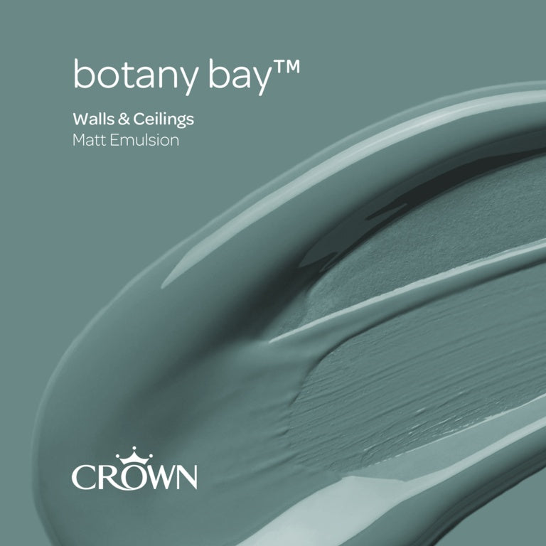 Crown Walls & Ceilings Silk 2.5L Botany Bay
