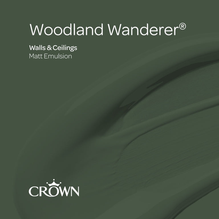 Crown Walls & Ceilings Matt 2.5L Woodland Wanderer