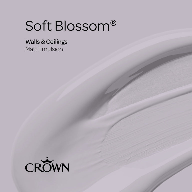 Crown Walls & Ceilings Matt 2.5L Soft Blossom