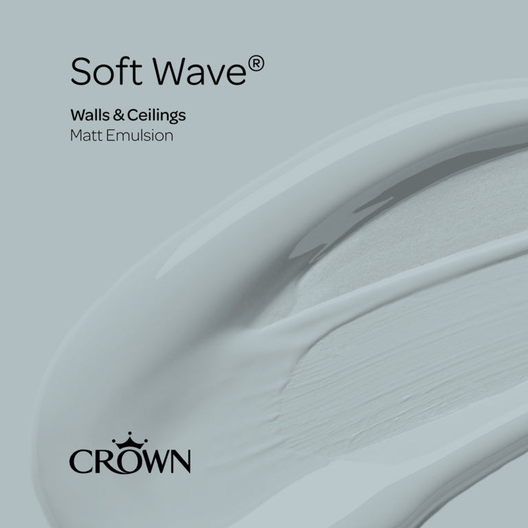 Crown Walls & Ceilings Matt 2.5L Soft Wave