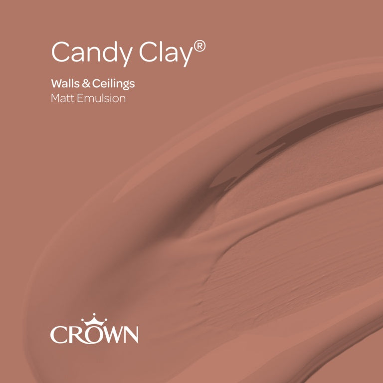 Crown Walls & Ceilings Matt 2.5L Candy Clay