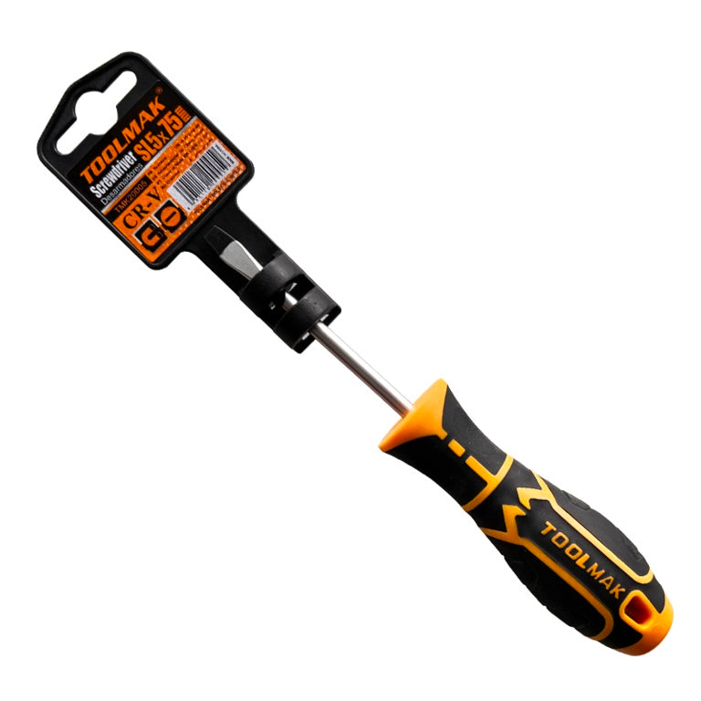 Toolmak Screwdriver Sl 5 x 75mm