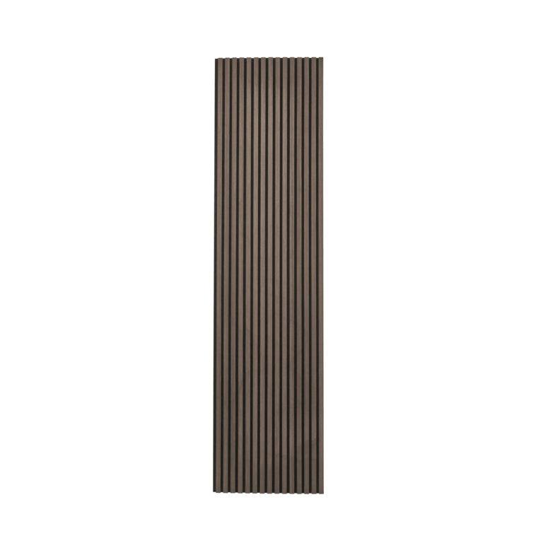 Cheshire Mouldings Acoustic Wall Panel Smoked Oak 21 x 2400 x 605mm