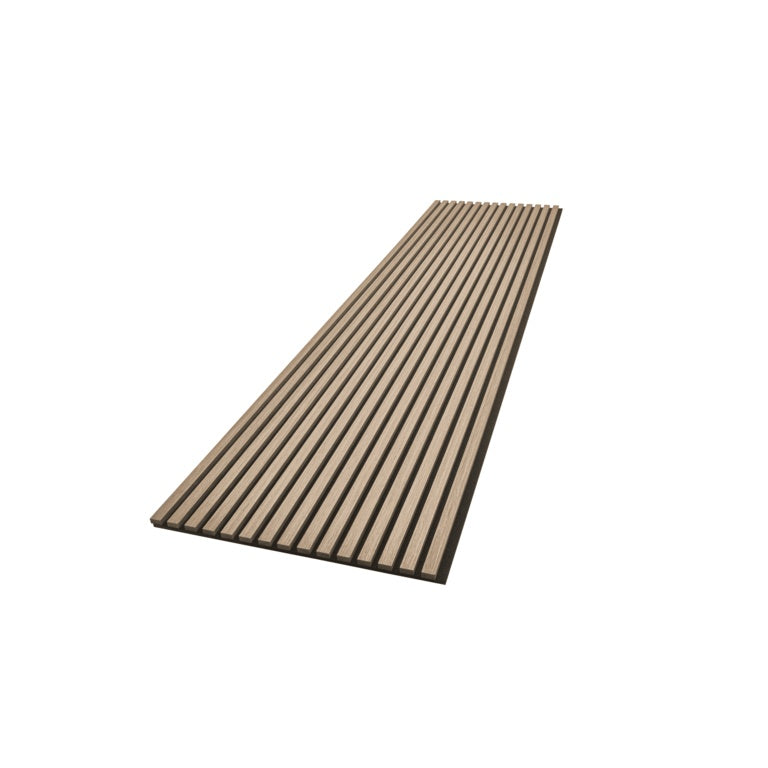 Cheshire Mouldings Acoustic Wall Panel Walnut 21 x 2400 x 605mm