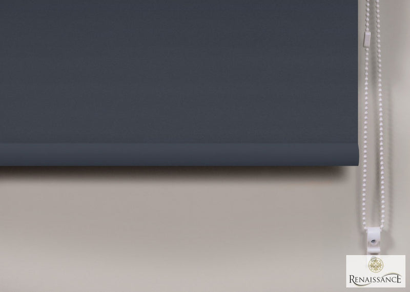 RENAISSANCE Classic Roller Blind Slate Grey 60cm