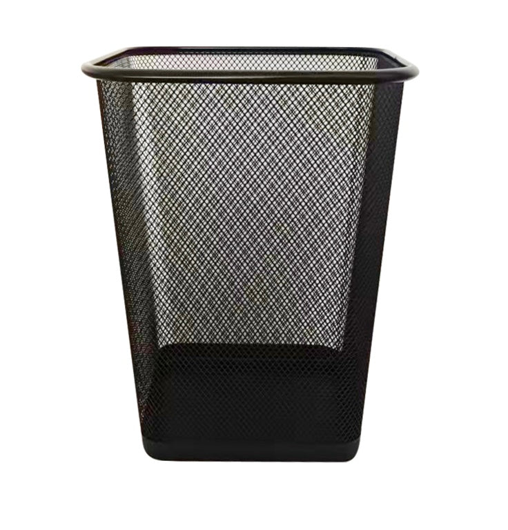 SupaHome Square Mesh Bin Black