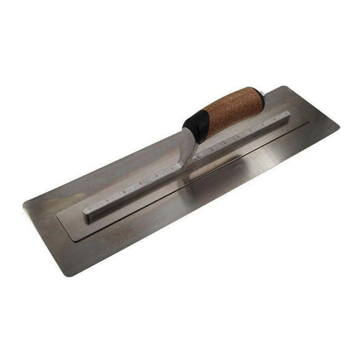 Faithfull Flex Finishing Trowel with Cork Handle 450mm (18in) Faithfull - RockBottom Northampton