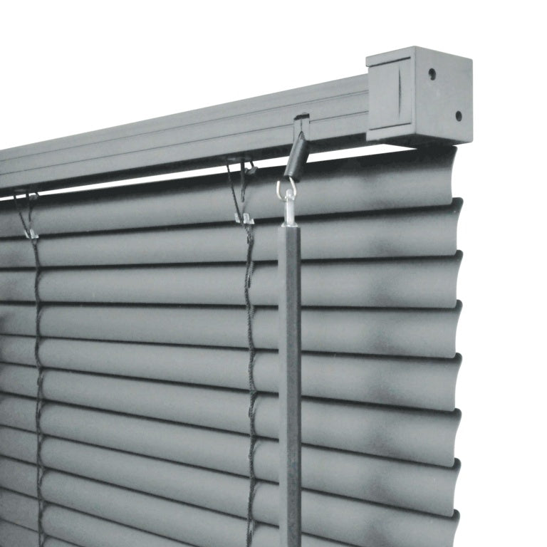 RENAISSANCE PVC Wide Venetian Blind Grey 150cm