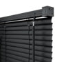 RENAISSANCE PVC Wide Venetian Blind Black 150cm