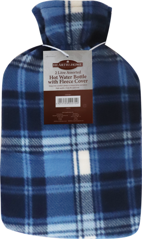 Hearth & Home Hot Water Bottle Fleece Cover 2L