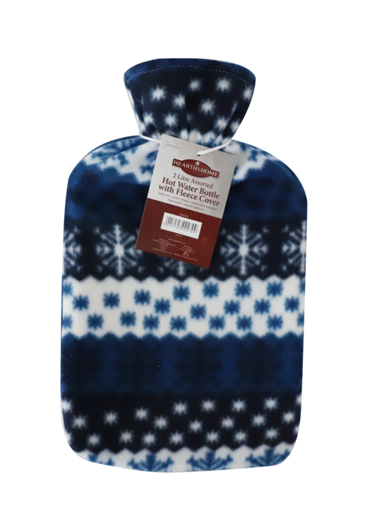Hearth & Home Hot Water Bottle Fleece Cover 2L