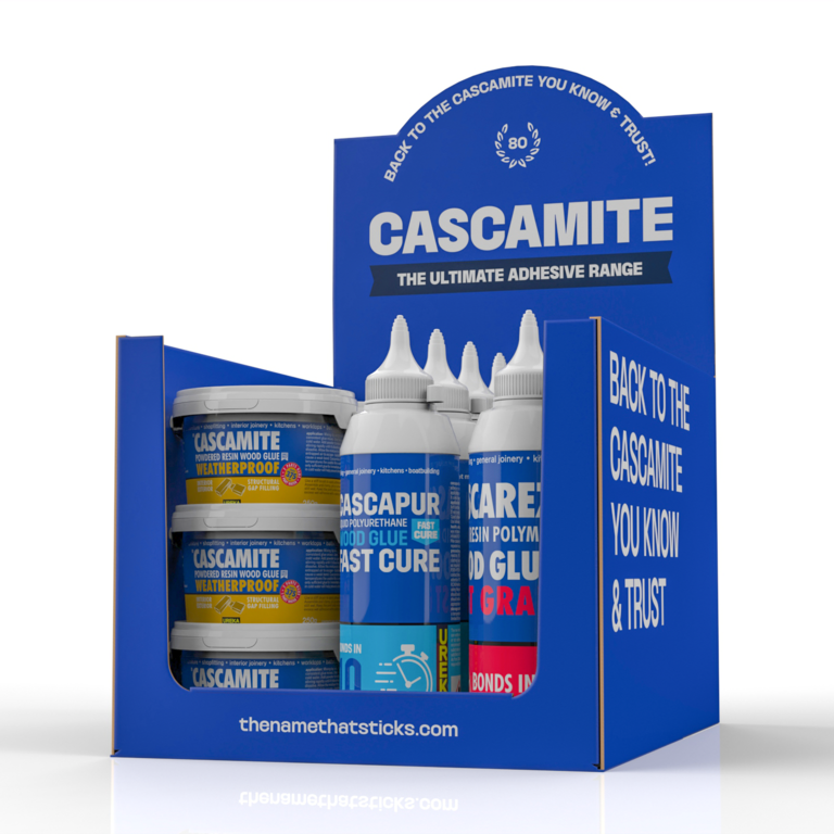Cascamite Countertop Display Unit SUPPLIED EMPTY