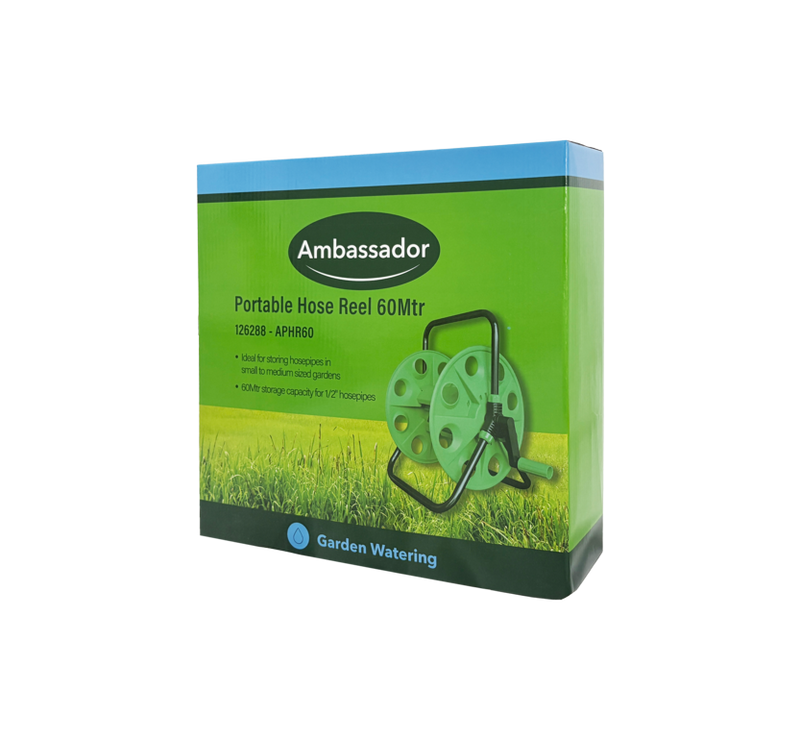 Ambassador Portable Hose Reel 60m