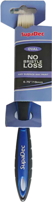 SupaDec Oval No Bristle Loss Brush 0.75"