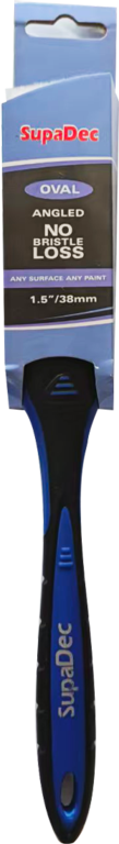 SupaDec Oval Angled No Bristle Loss Brush 1.5"